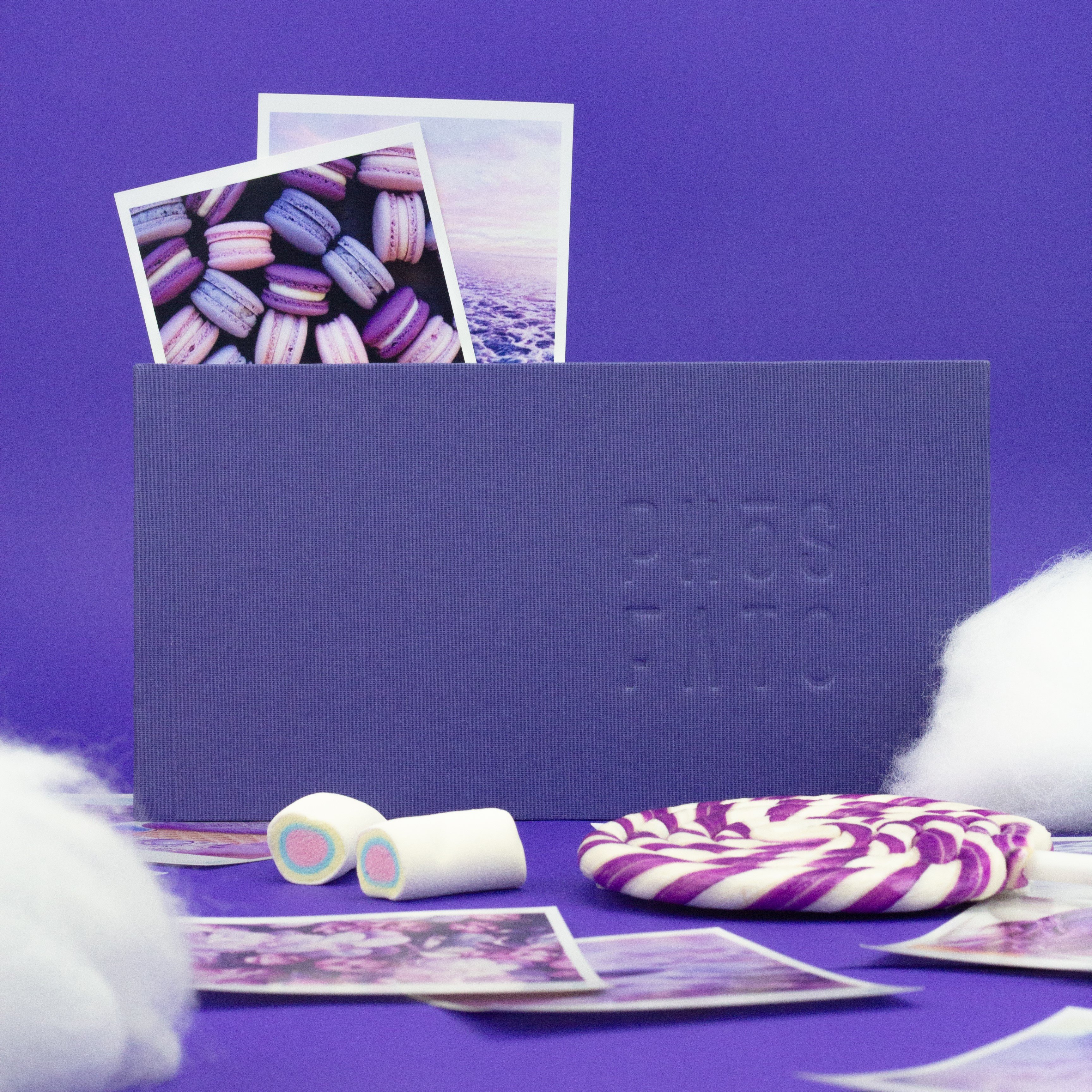 Álbum Blueberry p/ 60 fotos polaroid