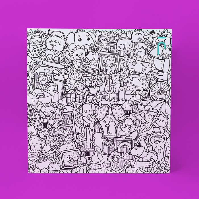 Álbum Pets p/ 144 fotos polaroid