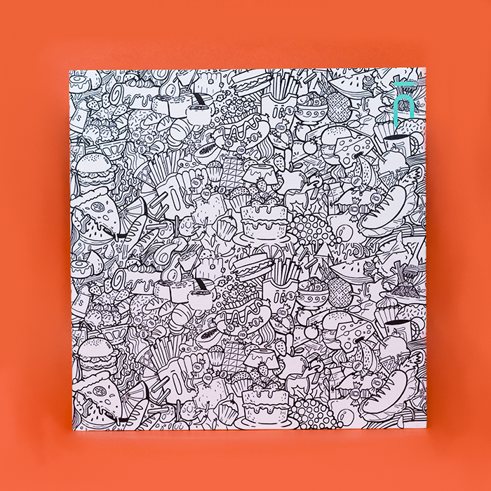 Álbum Food p/ 144 fotos polaroid