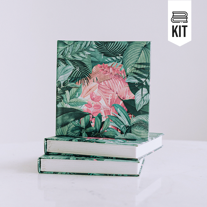 Kit Amazônia - 3 Álbuns p/ 24 fotos polaroid