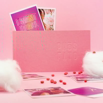 Álbum Bubble-Gum p/ 60 fotos polaroid