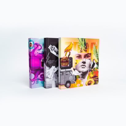 Kit Surreal - 3 Álbuns p/ 24 fotos polaroid