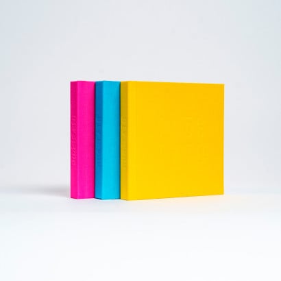 Kit Color Block - 3 Álbuns p/ 24 fotos polaroid