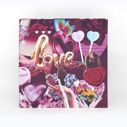 Álbum Love Collage p/ 144 fotos.