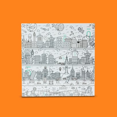 Álbum Universo p/ 144 fotos polaroid